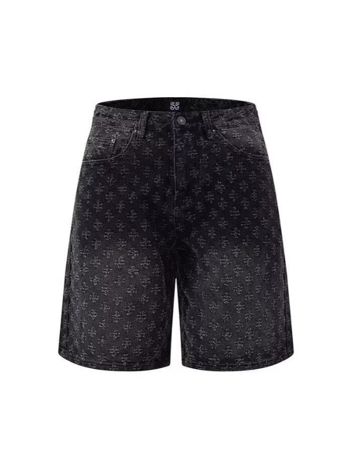 ג'ינס קצר - עיצוב כוכבים